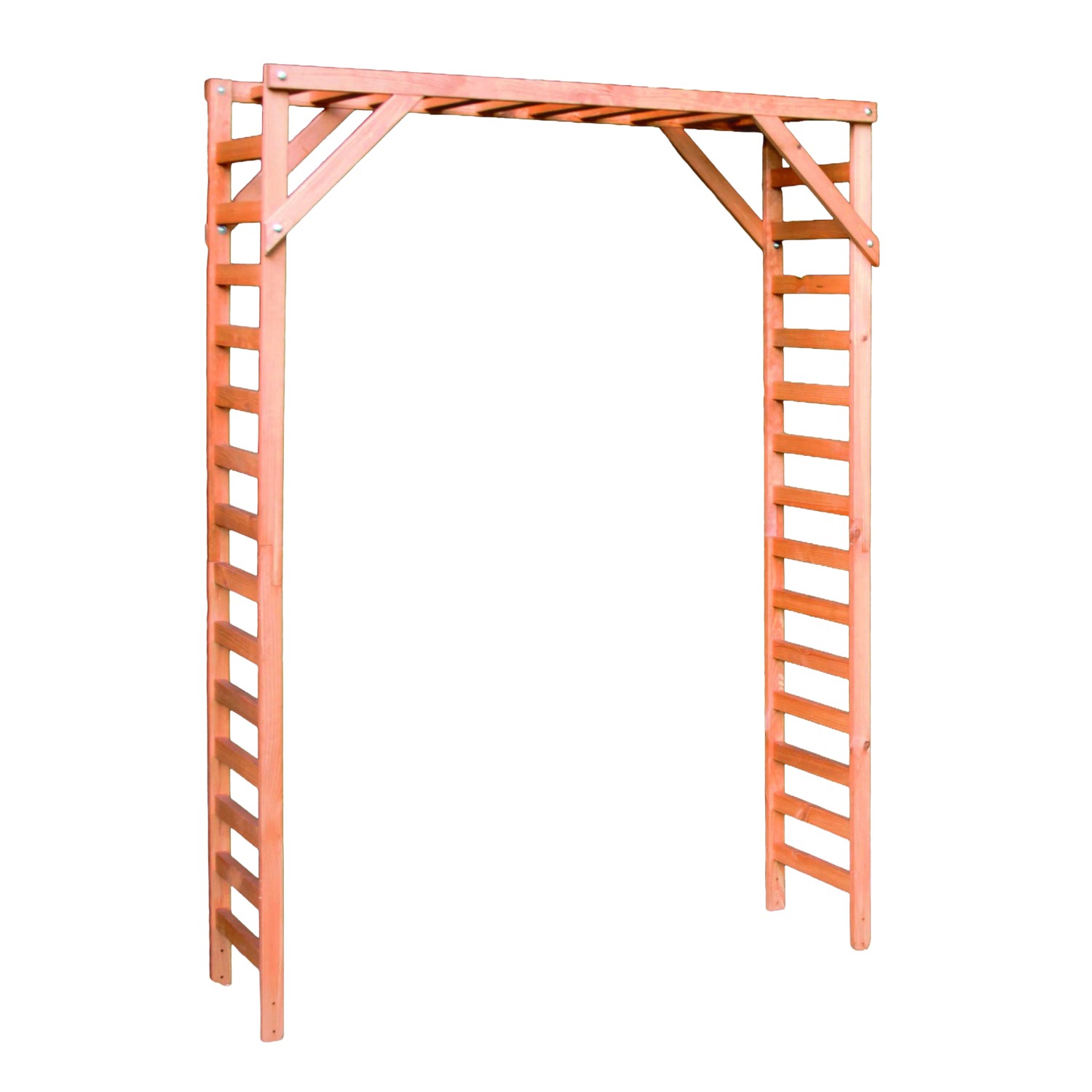 Promadino Pergola Steffi 200 cm x 137 cm x 47 cm Honigbraun FSC®