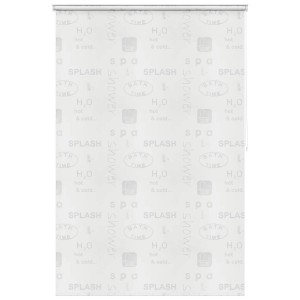 vidaXL Duschrollo 160x240 cm Splash-Design 142875