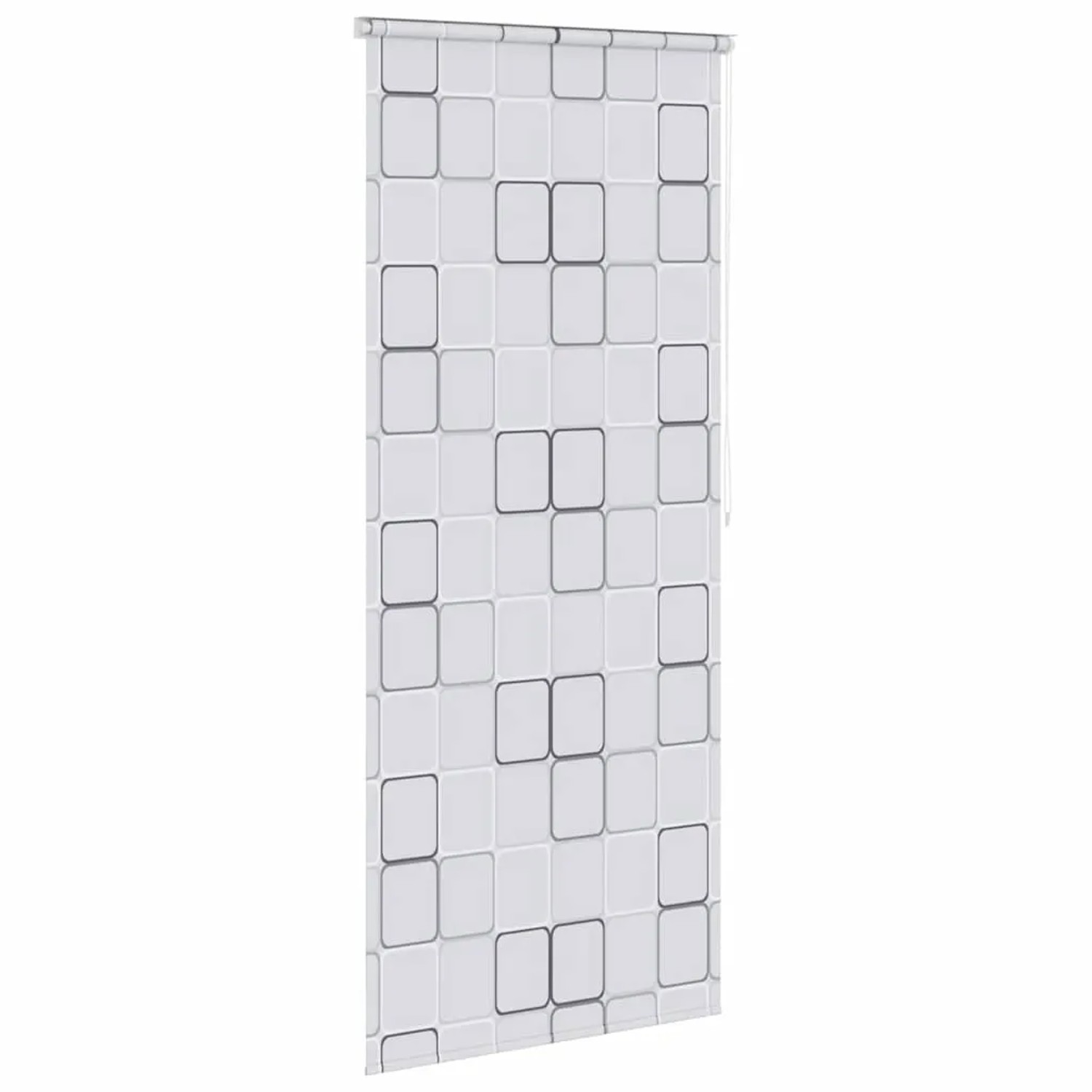 vidaXL Duschrollo 100x240 cm Quadratmuster 142848_3