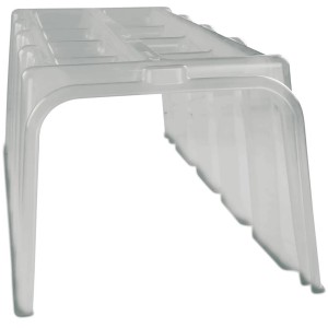 Transparenter Noor Pflanztunnel Modulo 40, 105x39x30 cm, für den Schutz von Pflanzen.