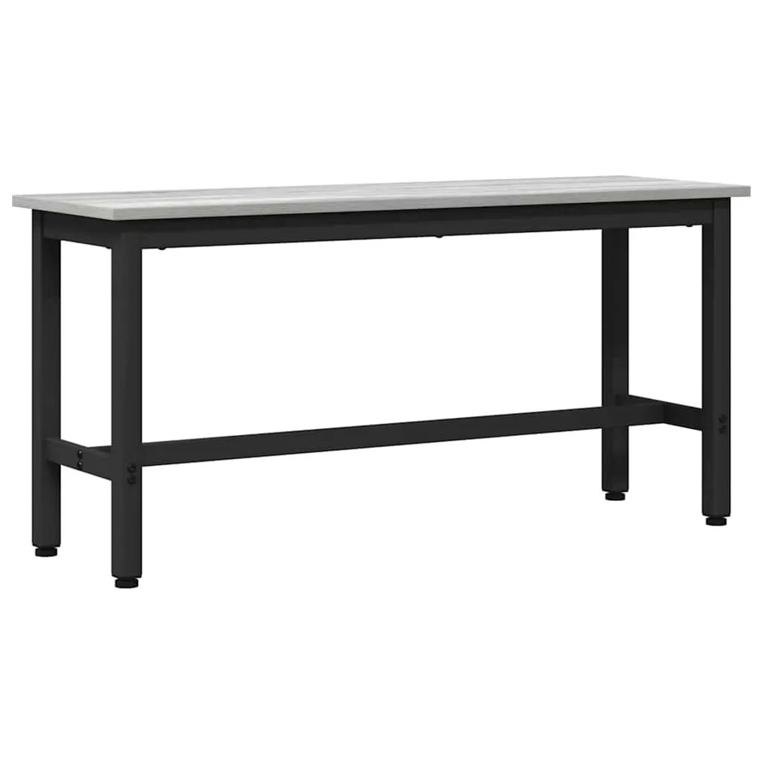 vidaXL Esstischbank Graues Sonoma 100 x 32,5 x 48,5 cm 873756