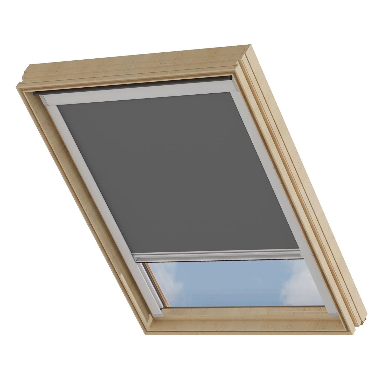Cocoon Home Concepts Dachfensterrollo Kompatibel mit Velux-Größe PK06 Dunkelgrau