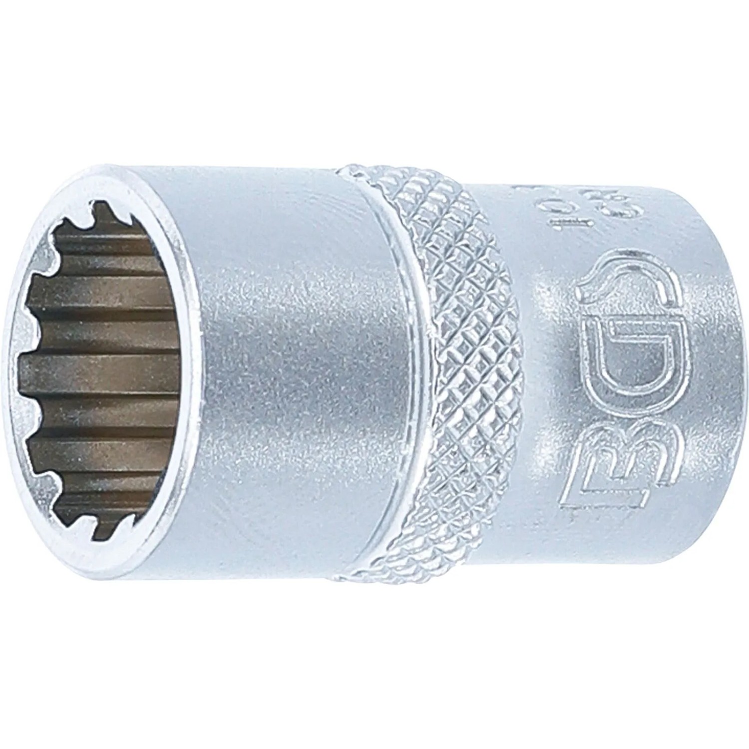BGS Steckschlüssel Einsatz Gear Lock Antrieb Innenvierkant 10 Mm  3 8 Zoll  SW 12 Mm 10312