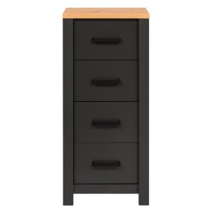 OBI Veneto Midischrank Anthrazit 42 x 40 x 94 cm
