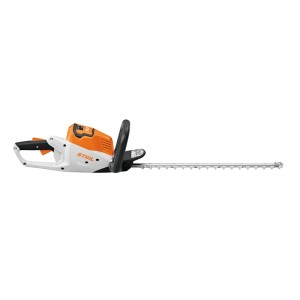 Stihl Akku-Heckenschere HSA 50 (ohne Akku/Ladegerät) in Orange und Weiß.