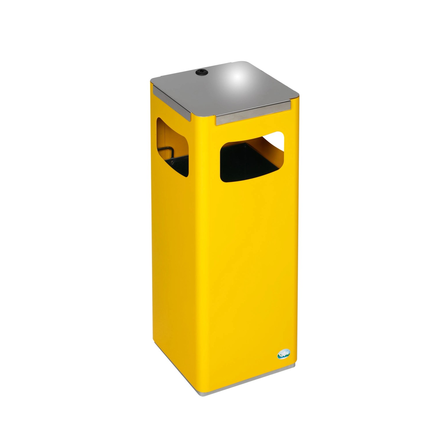 PROREGAL Robuster Modularer Wertstoffsammler Mit Edelstahldeckel 22 Liter H günstig online kaufen