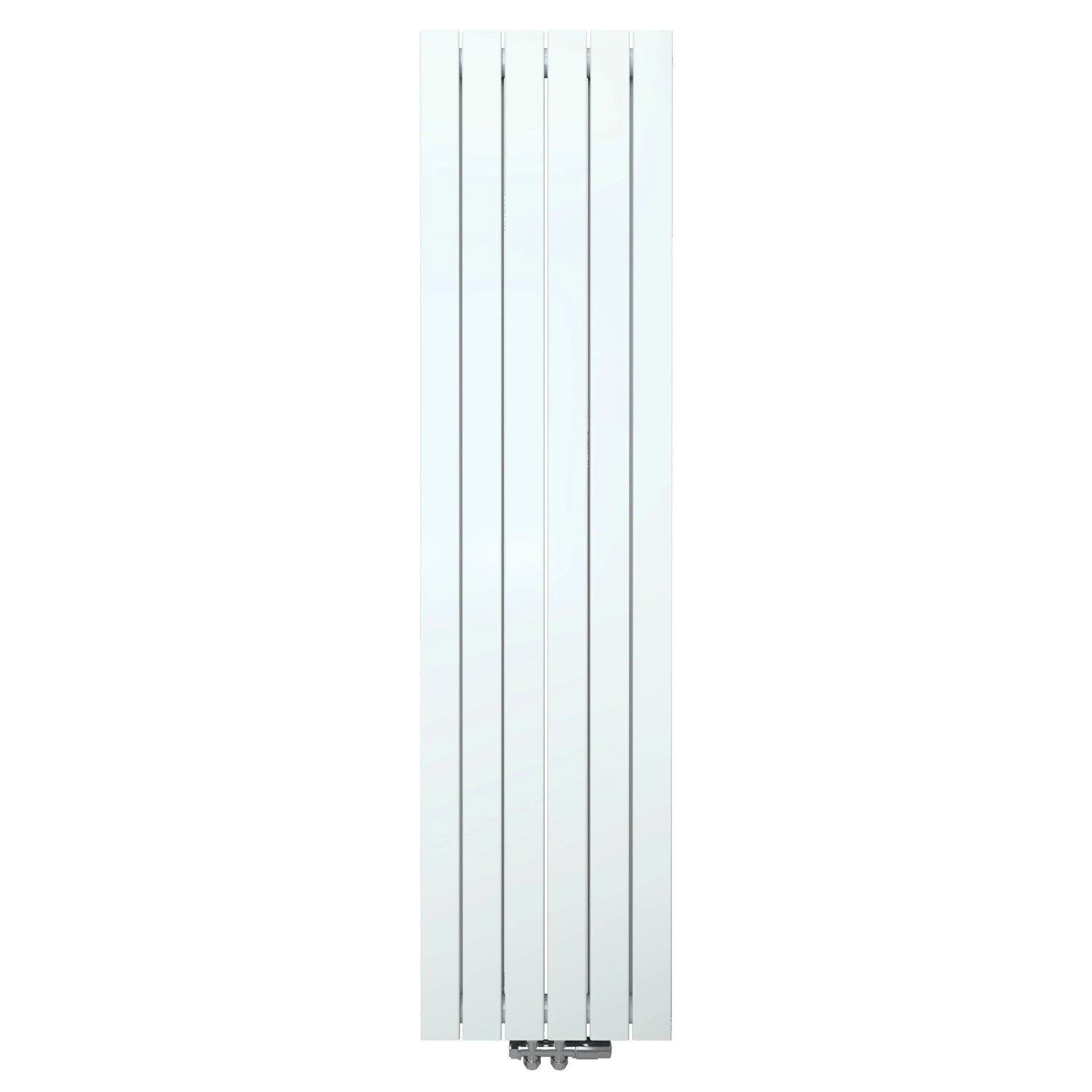 AICA Heizkörper Flachheizkörper Paneelheizkörper Vertikal 180x45cm Mittelanschluss Weiß Doppellagig 1735W
