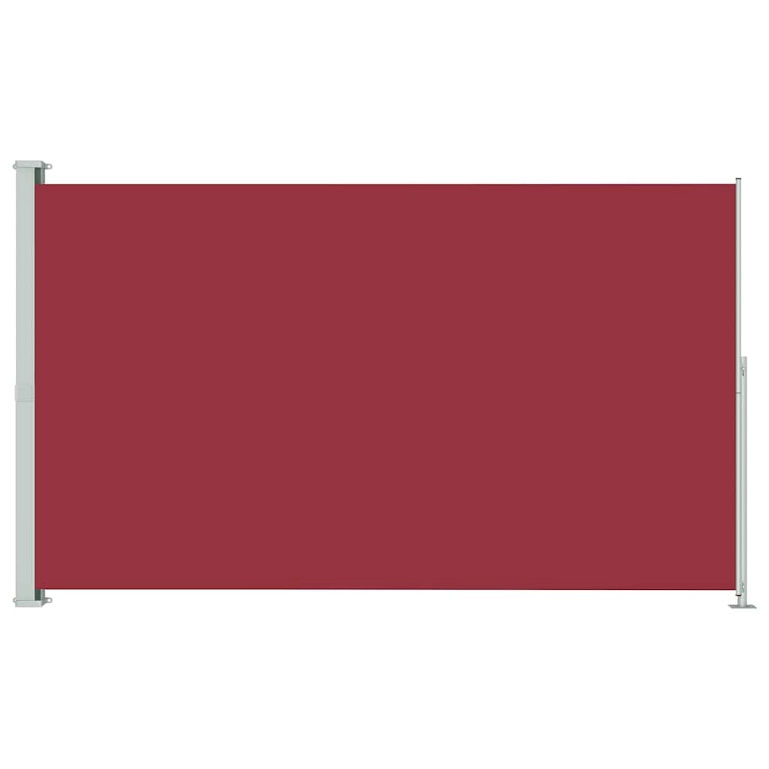 furnicato Seitenmarkise Ausziehbar 180x300 cm Rot günstig online kaufen
