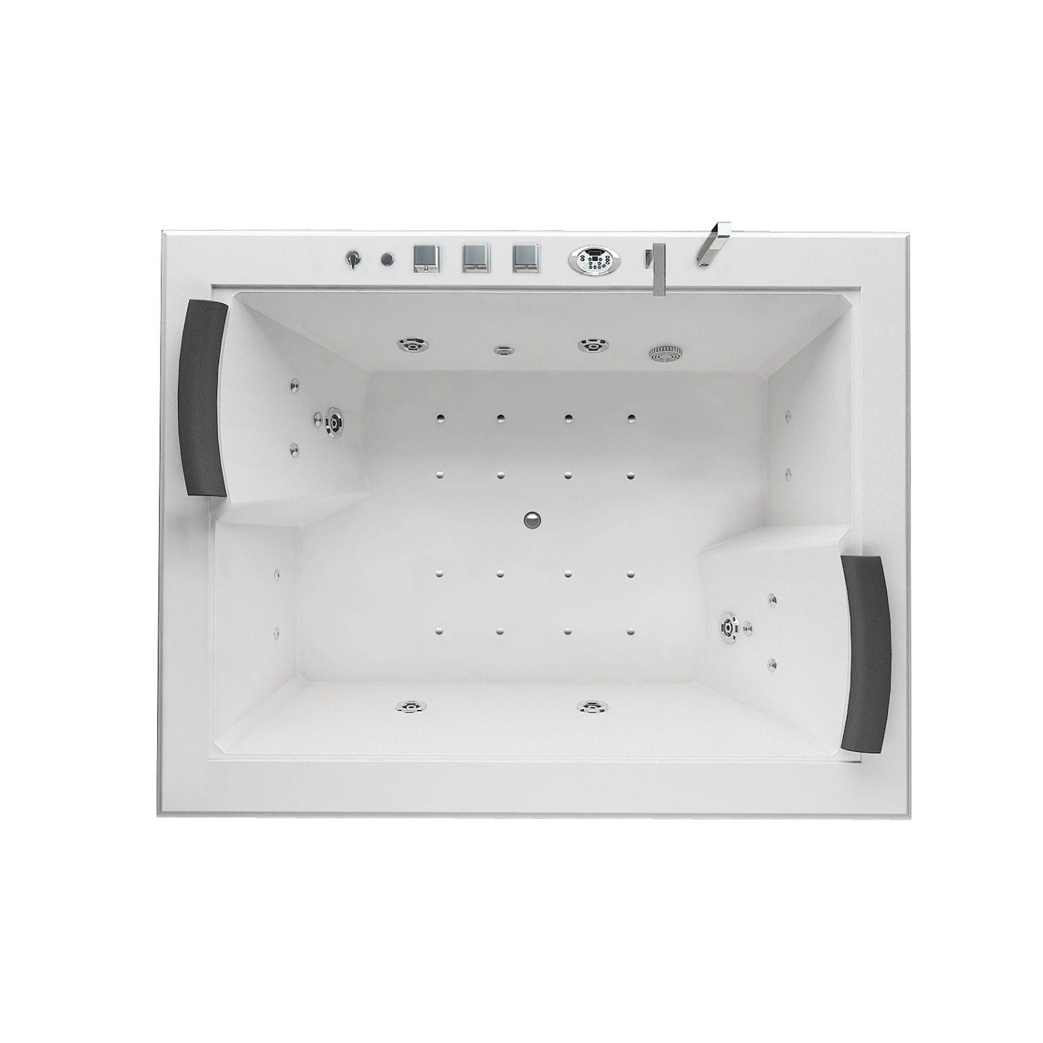 Jet-Line XXL Whirlpool Babilon für 2 Personen mit Heizung und Unterwasserbe günstig online kaufen