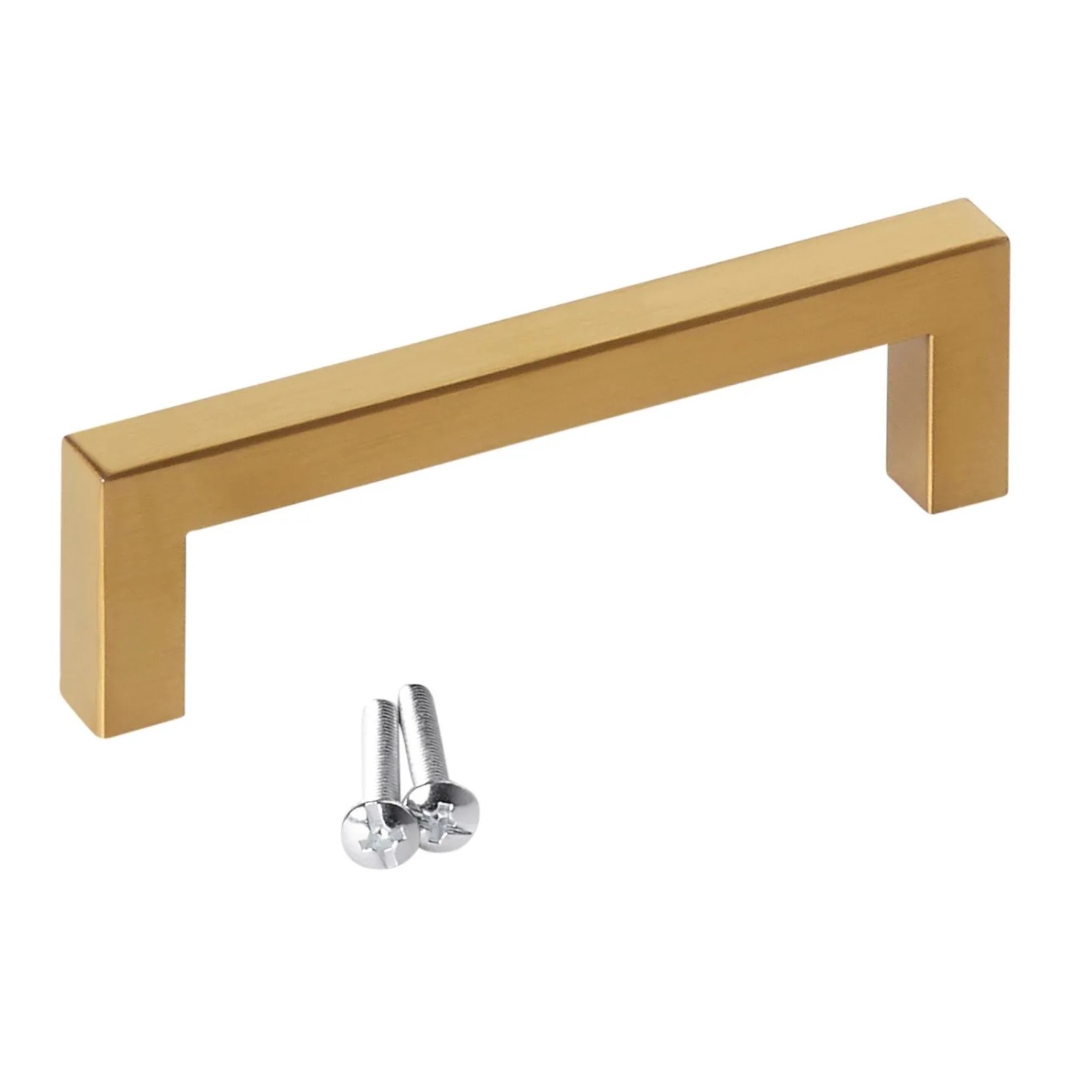 SOTECH Stangengriff E8 BA 96 mm Echt Edelstahl SS201 Goldfarbig Galvanisiert