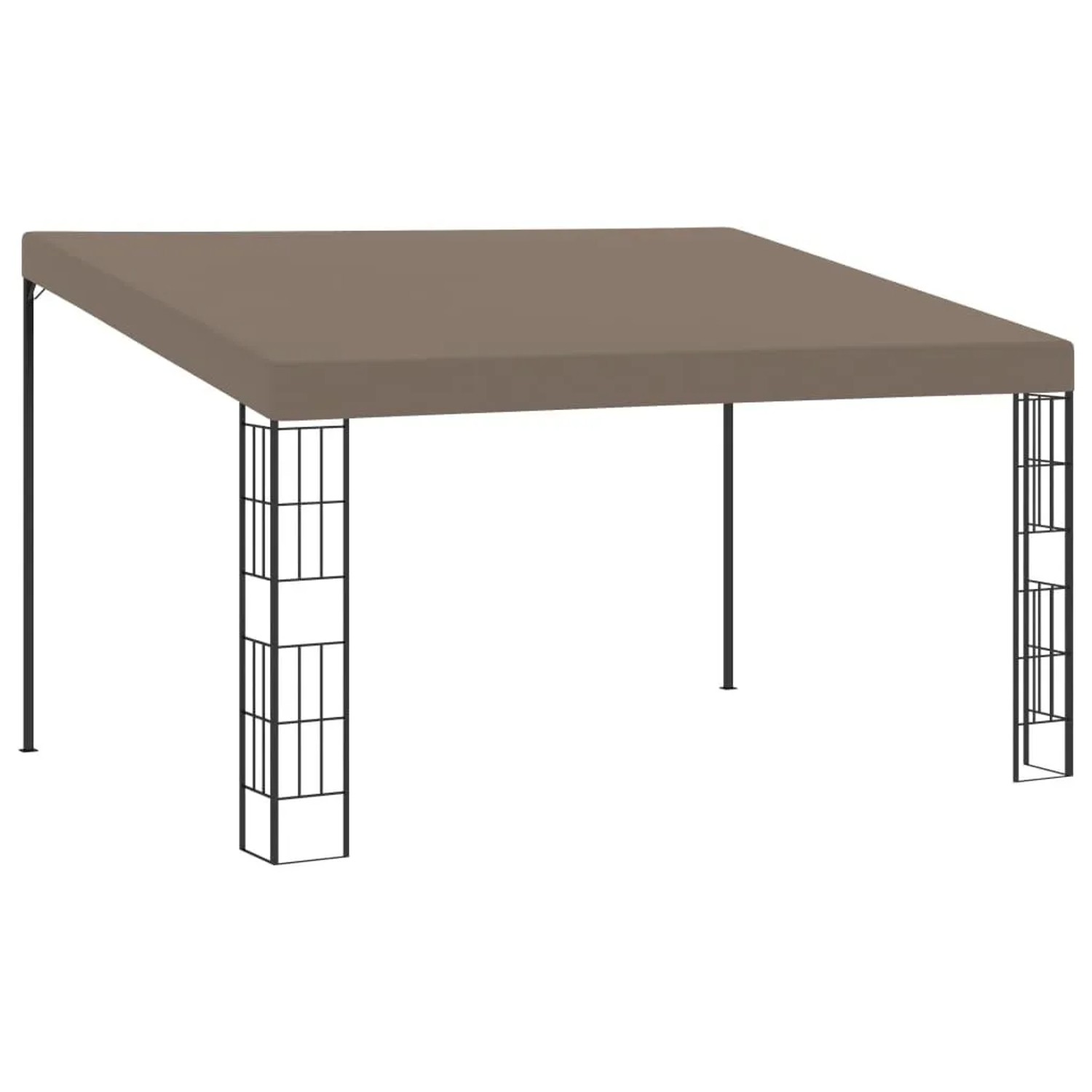 vidaXL Wand-Pavillon 4x3 m Taupe Stoff 312261