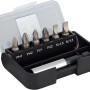 LUX Bitbox, 7-teilig sortiert, mit Bits für Schlitz, PH, PZ und Bithalter.