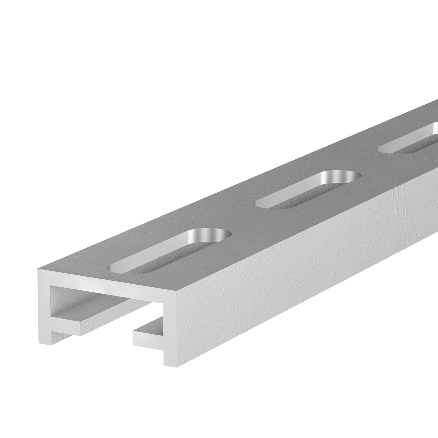 Solar U-Profil 32 mm x 16 mm x 4.000 mm für Geländerbefestigung