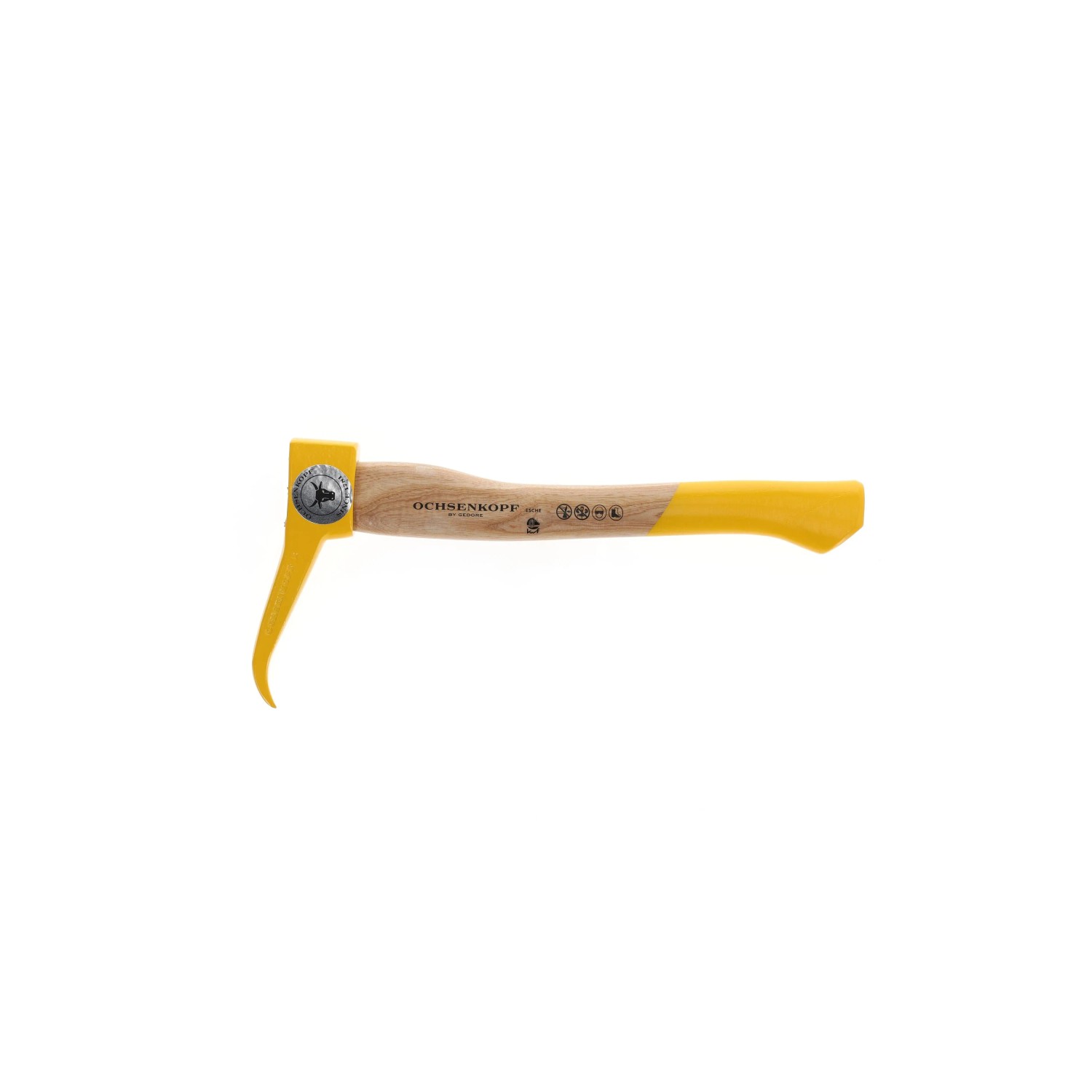 Ochsenkopf Handsappie Axt mit Eschenstiel (38 cm) zum Heben und Bewegen von Holz.