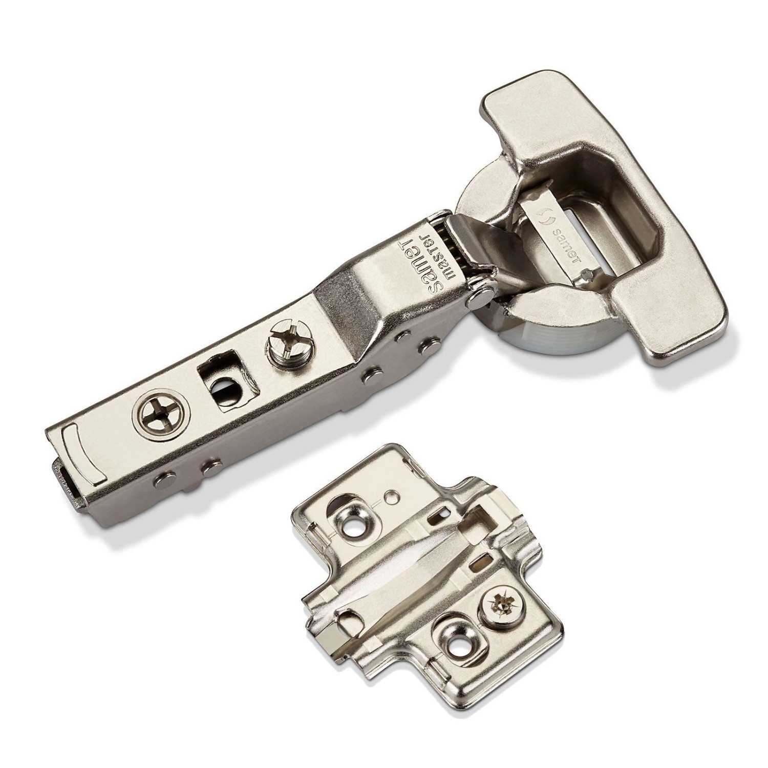 Thumbnail - SOTECH MASTER TOOLLESS Topfband T45 Gedämpft Mittelanschlag 110 Grad mit Exzenterverstellung