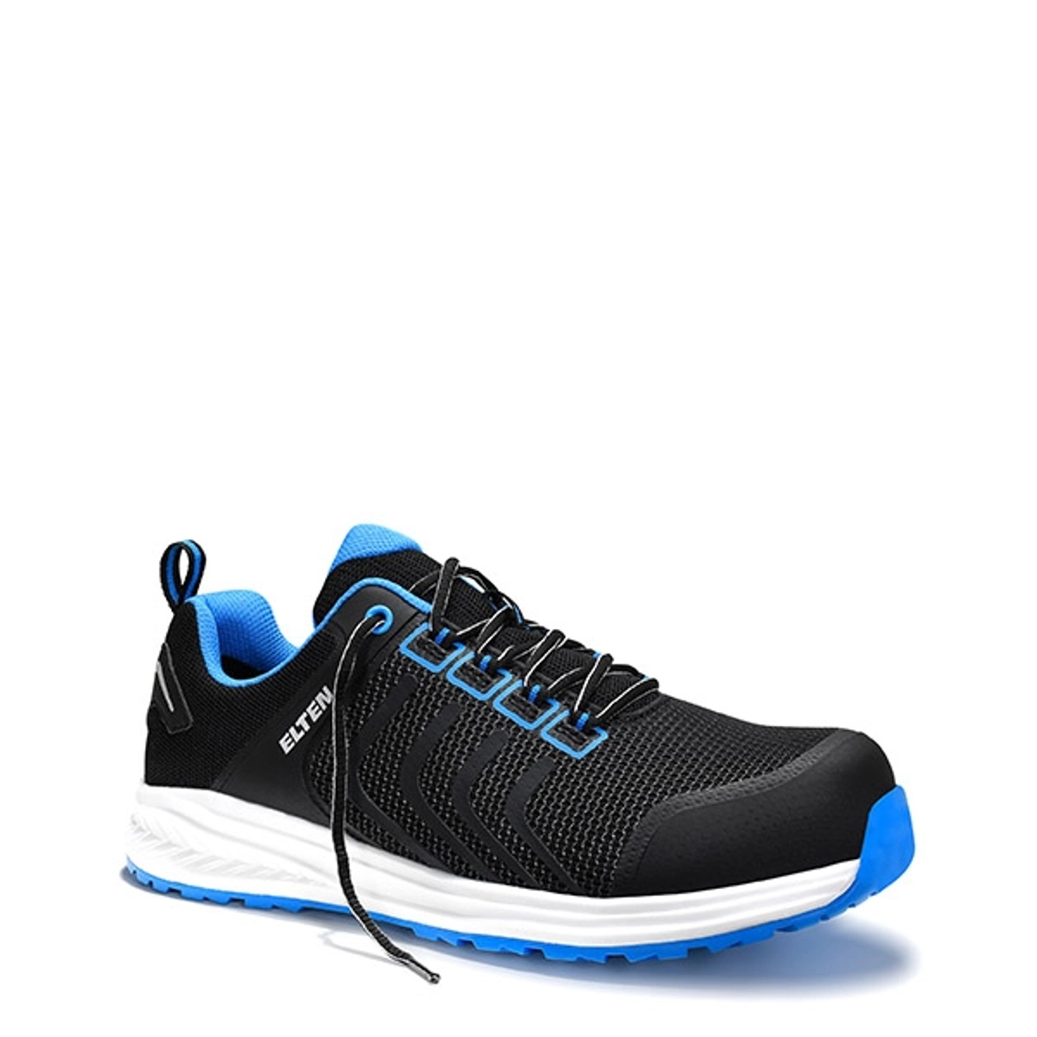 Thumbnail - Elten Sicherheitshalbschuh Livas Black-Blue Low Esd S1P Gr. 45