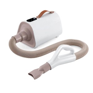 Costway Haartrockner Pet Dryer Blower 1700 W 4 Düsen Led Anzeige Weiß