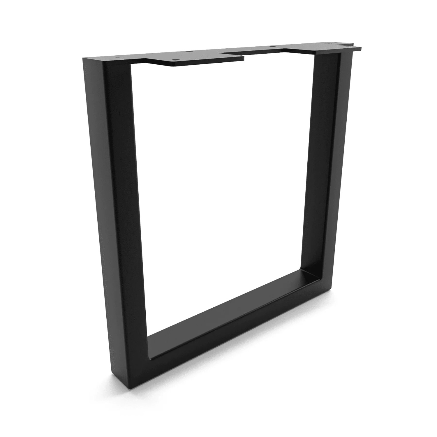 HEVVA Möbelbein GRAZ 25 cm Hoch 25 cm Tief 1 Stück Schwarz