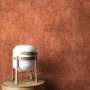 Newroom Vinyltapete Lucian Terra Beton Modern mit braun-roter Betonoptik.