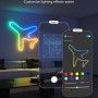 Govee Neon Lichtschlauch H61D4-W 2, zeigt Farbanpassung per App.