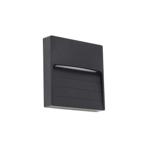 Lindby LED Wandleuchte Außen Elissa 10025891 Modern in Schwarz 1-flammig