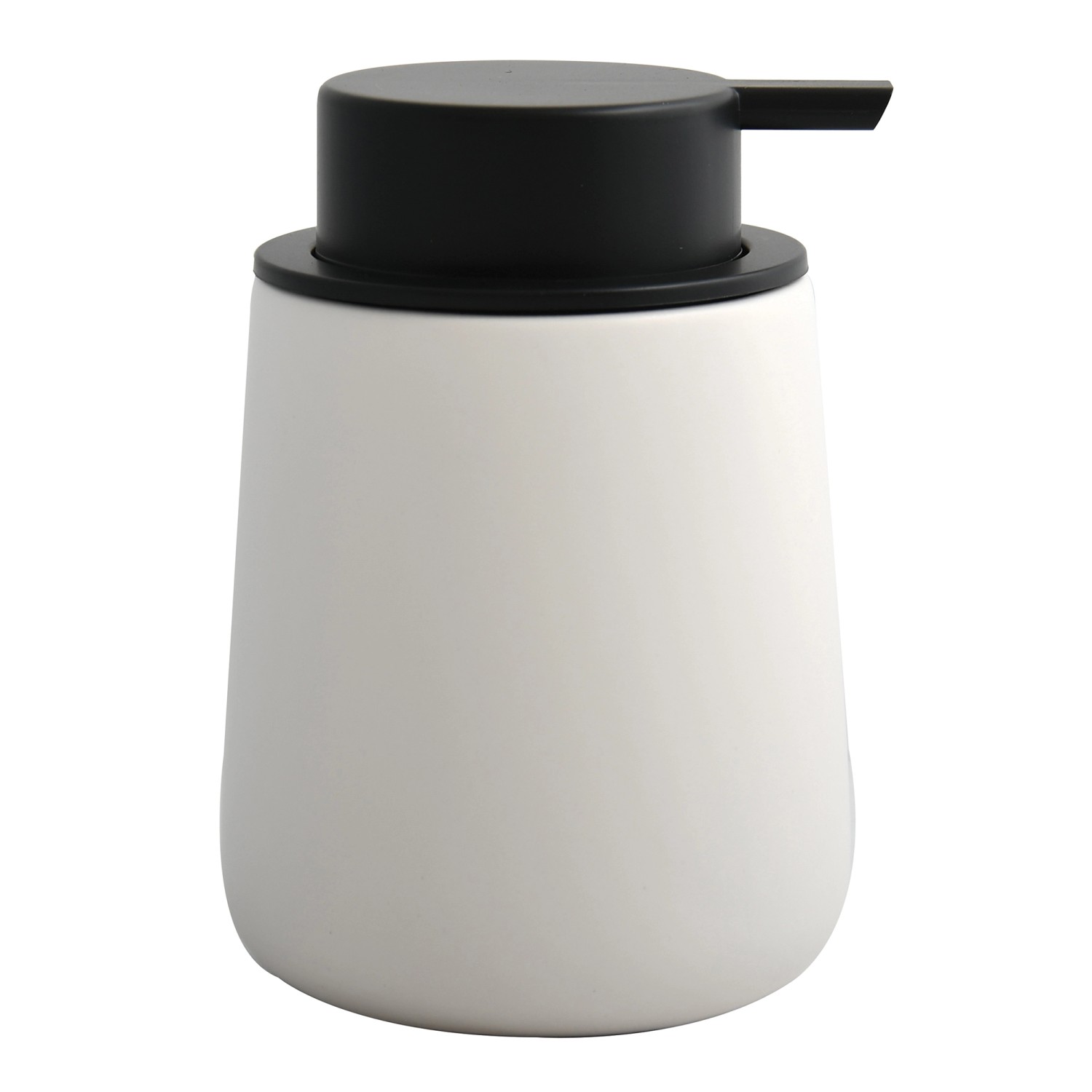 MSV Seifenspender Maonie Keramik Ø 8,5 cm x 12,6 cm Weiß günstig online kaufen