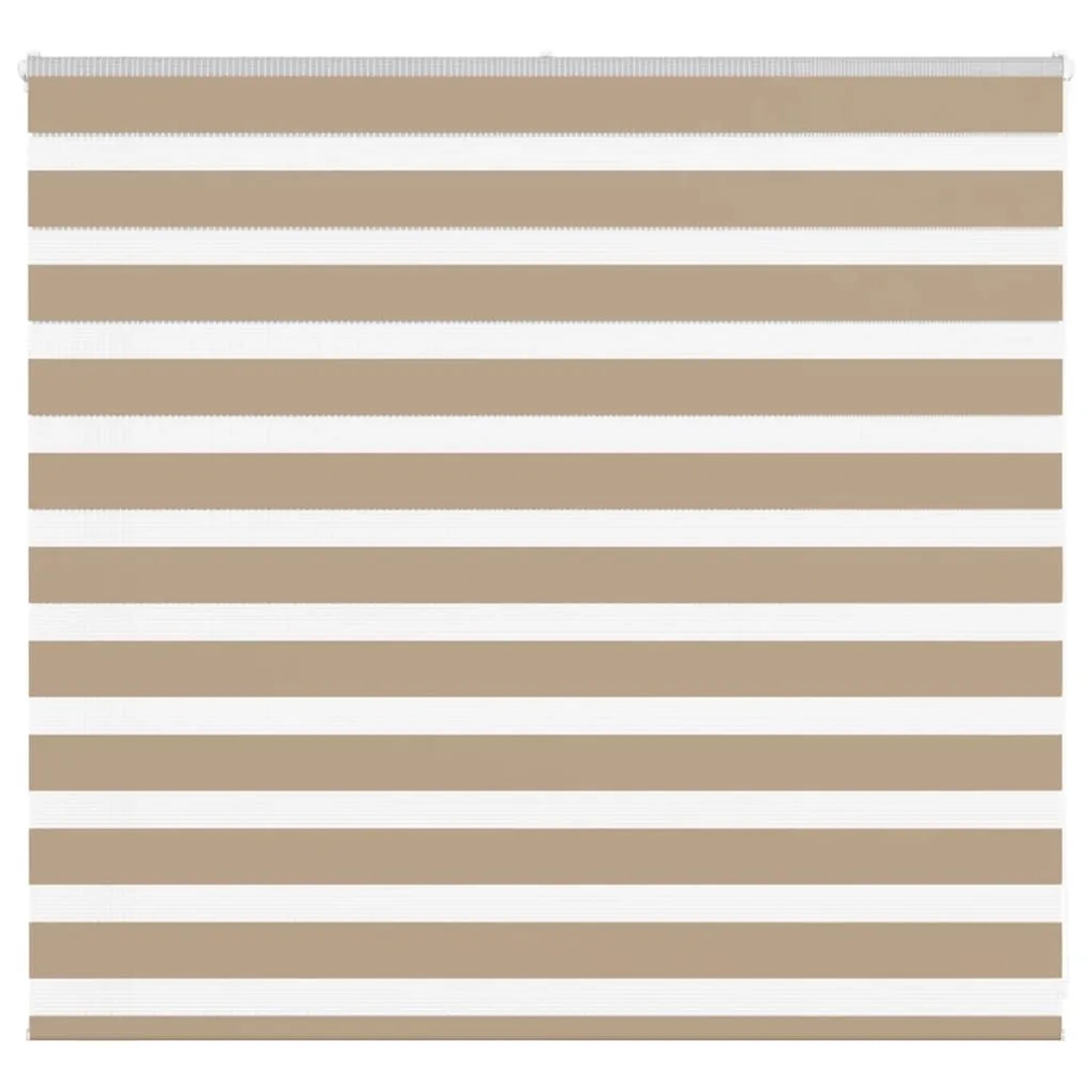 vidaXL Doppelrollo Sandbraun 155x100 cm Stoffbreite 150,9 cm Polyester 4014 günstig online kaufen