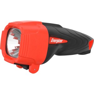 Energizer Impact Arbeitslampe, rot/schwarz, inklusive Batterien.