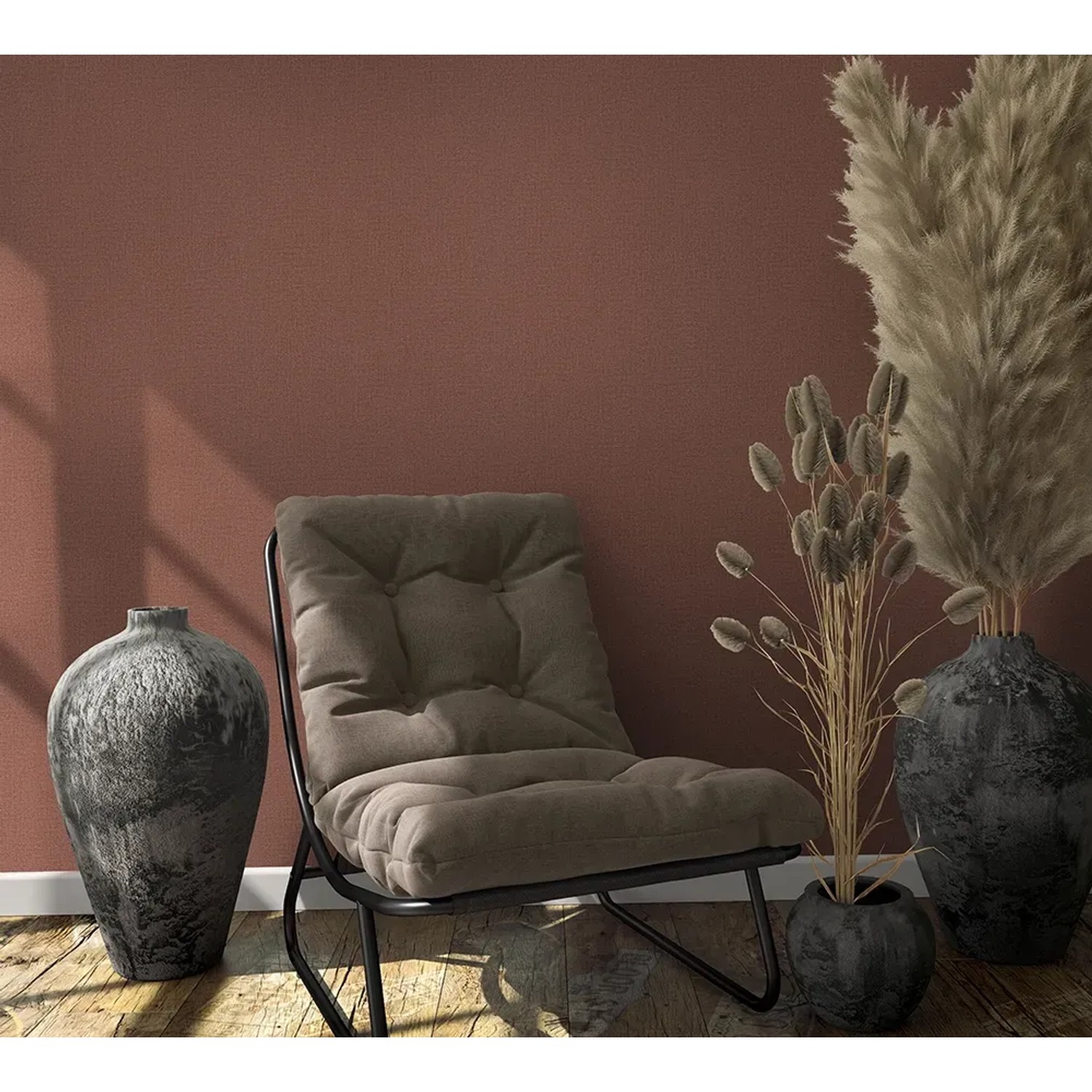 Marburg Vliestapete Struktur Modern Rot FSC® kaufen bei OBI