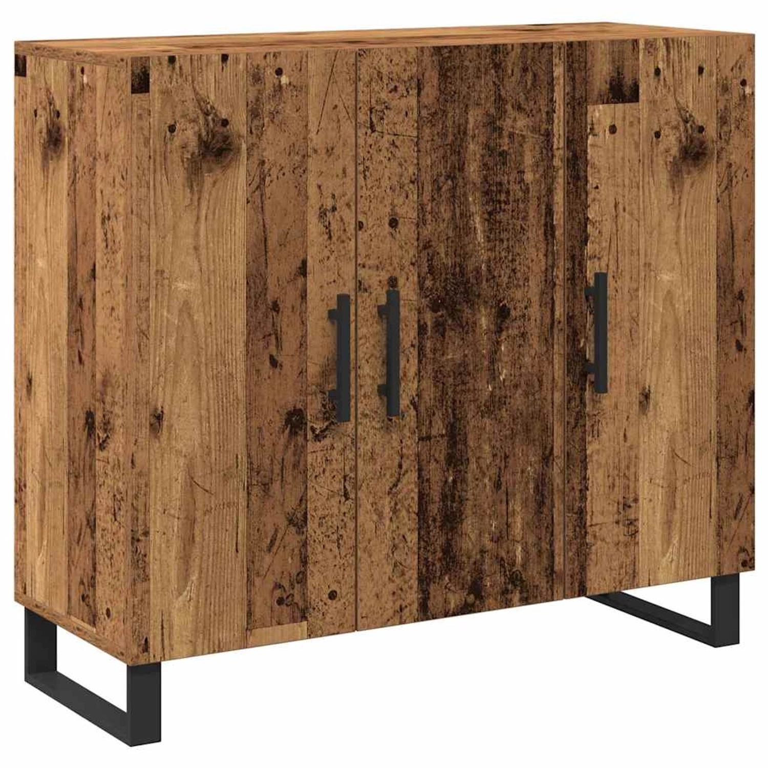 vidaXL Sideboard Altholz 90 x 34 x 80 cm Holzwerkstoff 862953 günstig online kaufen