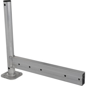 Krause ClimTec Schiebetraverse für Gerüste, silberfarben, zur Stabilisierung.