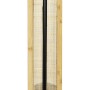 WENKO Stand WC-Garnitur Rivalta Allegre aus Rattan und Bambus mit Papier- und Bürstenhalter.