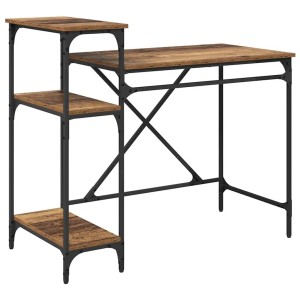 vidaXL Schreibtisch Altholz 105 x 50 x 90 cm Holzwerkstoff 881285