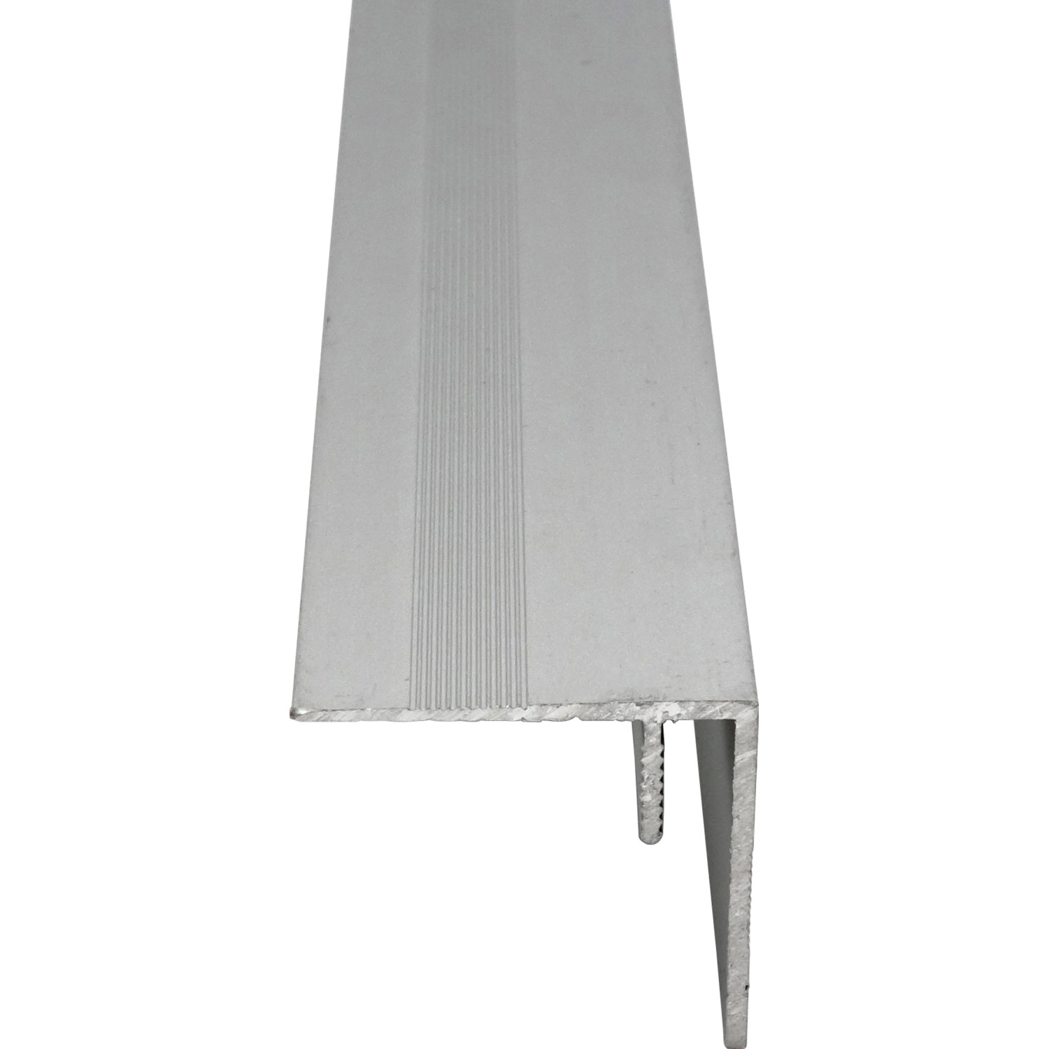 Treppenwinkelprofil Clip-System 32 mm x 27 mm Silber 1000 mm günstig online kaufen