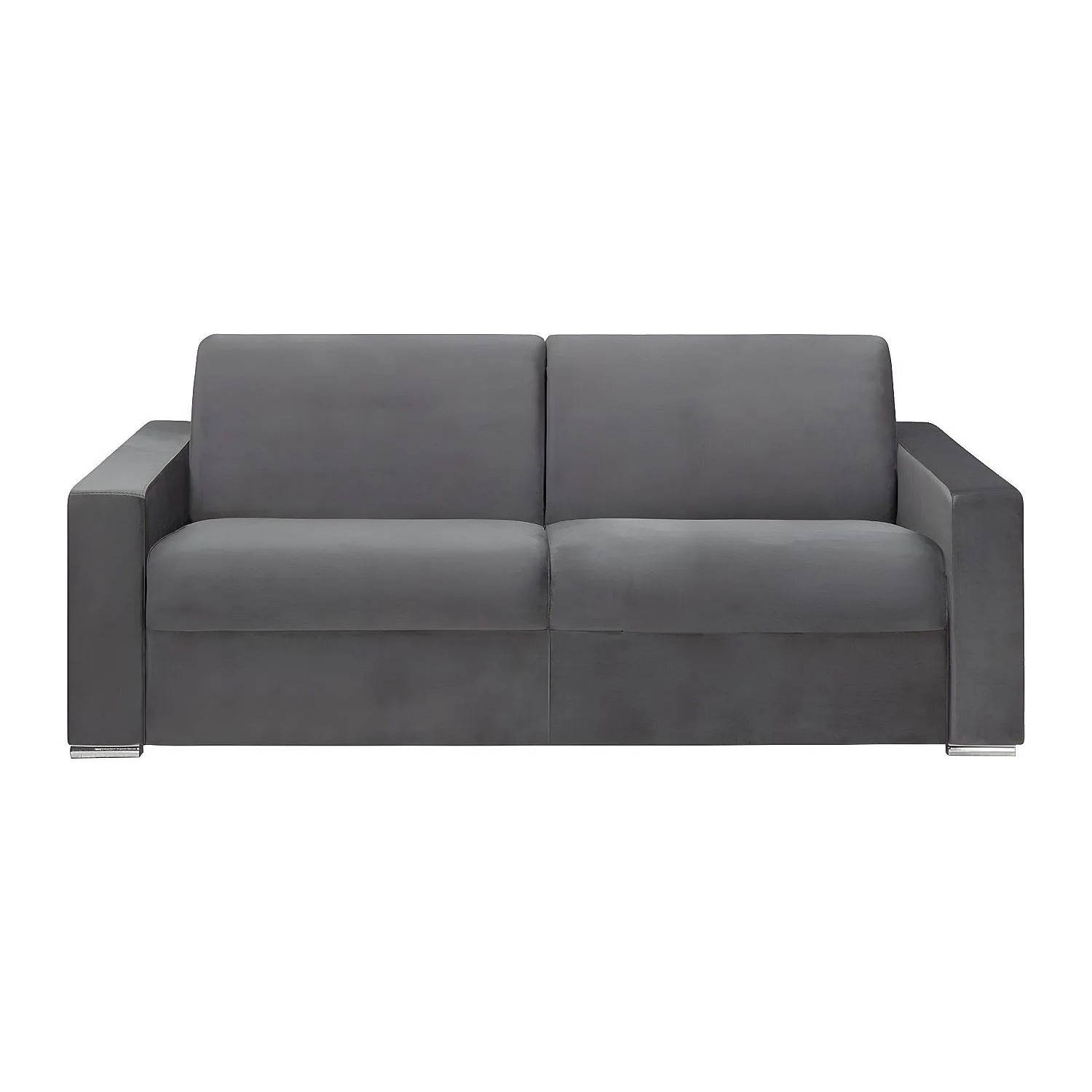 Vente-unique Schlafsofa Calito Anthrazitgrau 216 cm