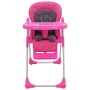 vidaXL Baby-Hochstuhl Rosa und Grau 10186_2