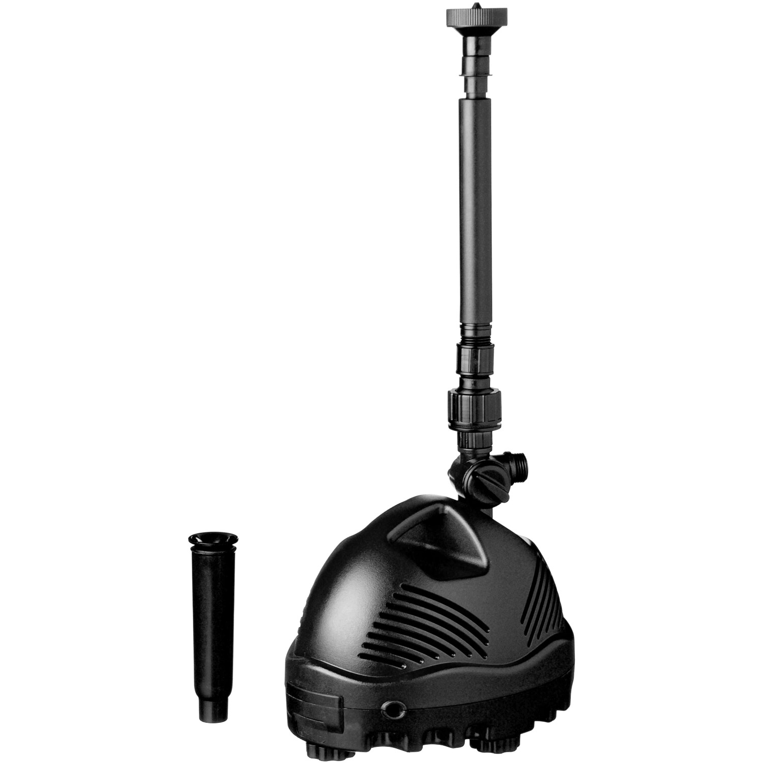 Ubbink Elimax 1000 Springbrunnenpumpe, 1200 l/h, 15 W, mit Fontänenaufsätzen für Gartenteiche.