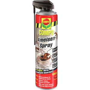 COMPO Ameisenspray 400ml: Spray zur Bekämpfung von Ameisen, Spinnen, Asseln und Silberfischchen.