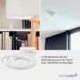 Homematic IP Lightstrip Set (2 m) für Hausautomation, flexible LED-Beleuchtung.
