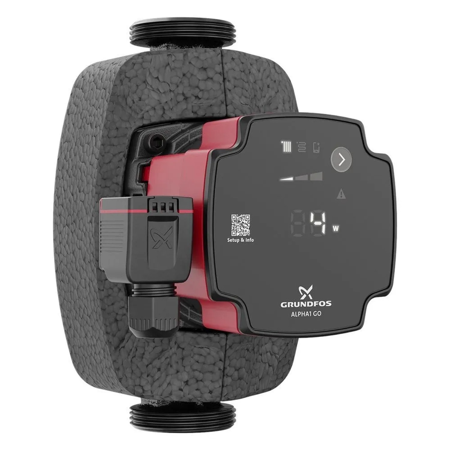Grundfos Hocheffizienz Umwälzpumpe Alpha1 Go 25-40 180mm G 1 1/2 Zoll 4m Grauguss
