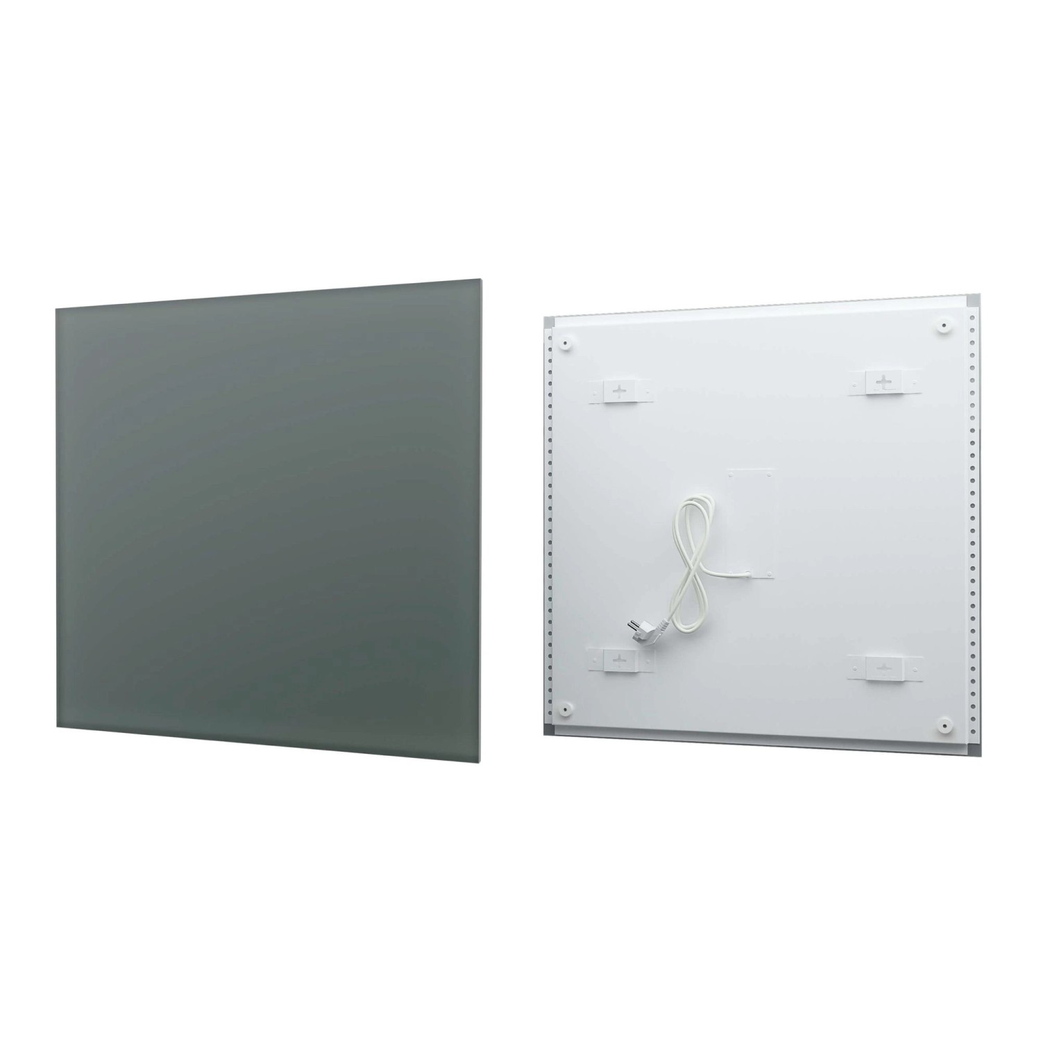 Fenix Infrarotheizung ECOSUN Glasheizung 300W 58,5 x 58,5 x 3,9cm Graphite günstig online kaufen