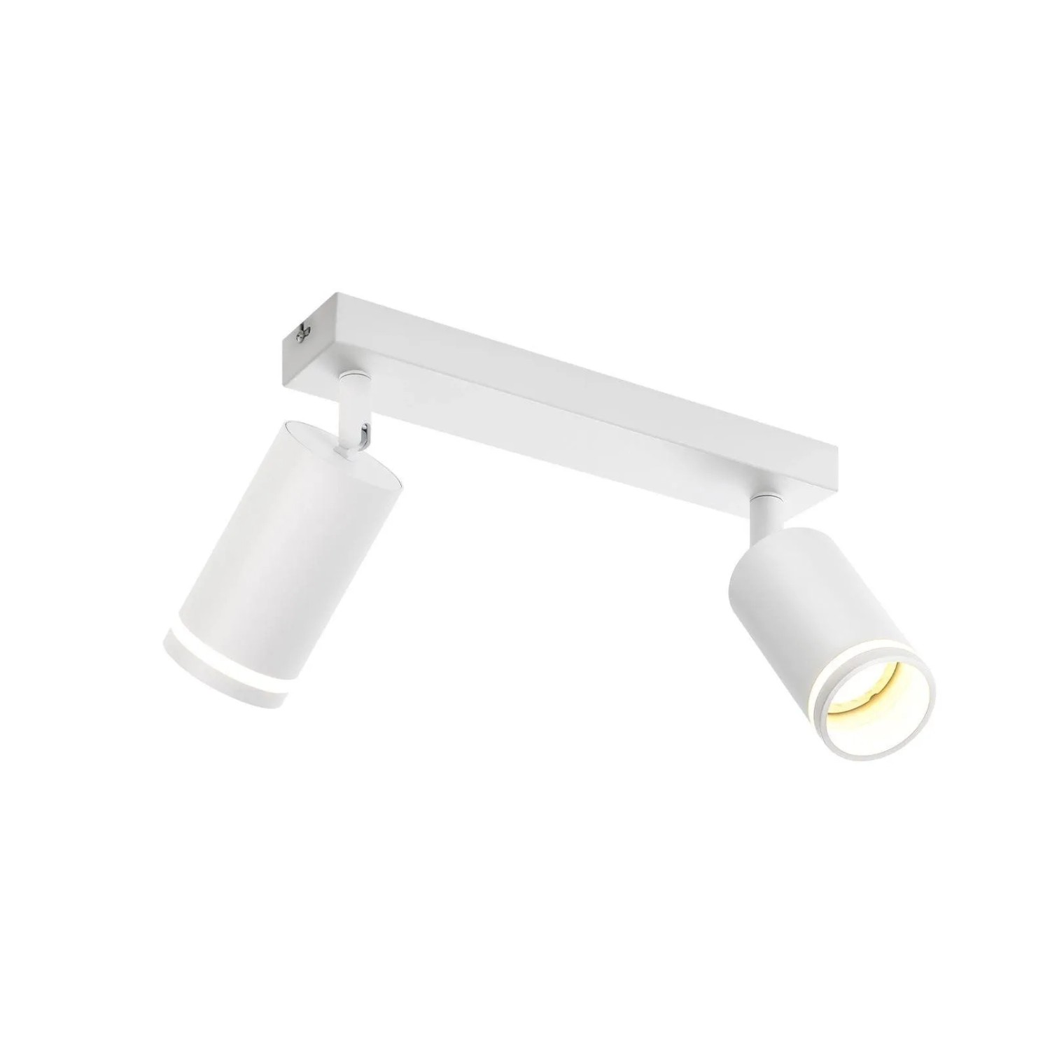 ZMH LED-Deckenstrahler 2-fach Schwenkbar GU10 Weiß