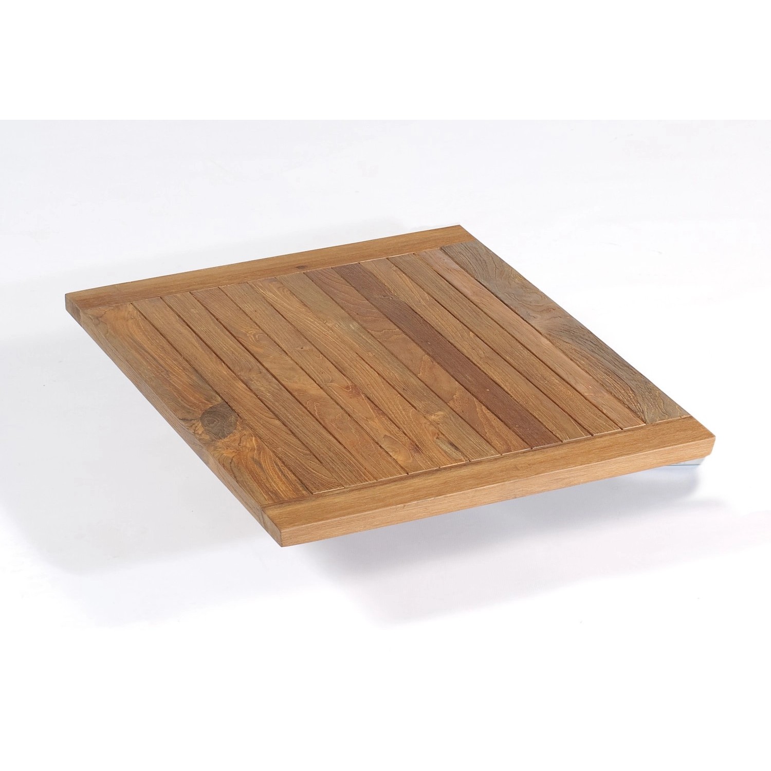 Natur24 Select Tischplatte 90x90 Teak Natur günstig online kaufen