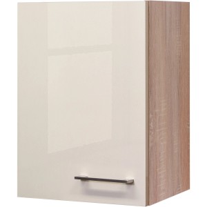 Flex-Well Oberschrank Orlando, 40x55cm, Kaschmir Glanz/Sonoma Eiche, Küchen-Hängeschrank