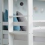 Homestyle4u Etagenbett mit Matratzen 90x200 cm Kinderbett Dreifachbett Hochbett Bettkasten_8