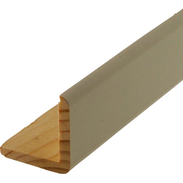 Leiste Holz Wei
