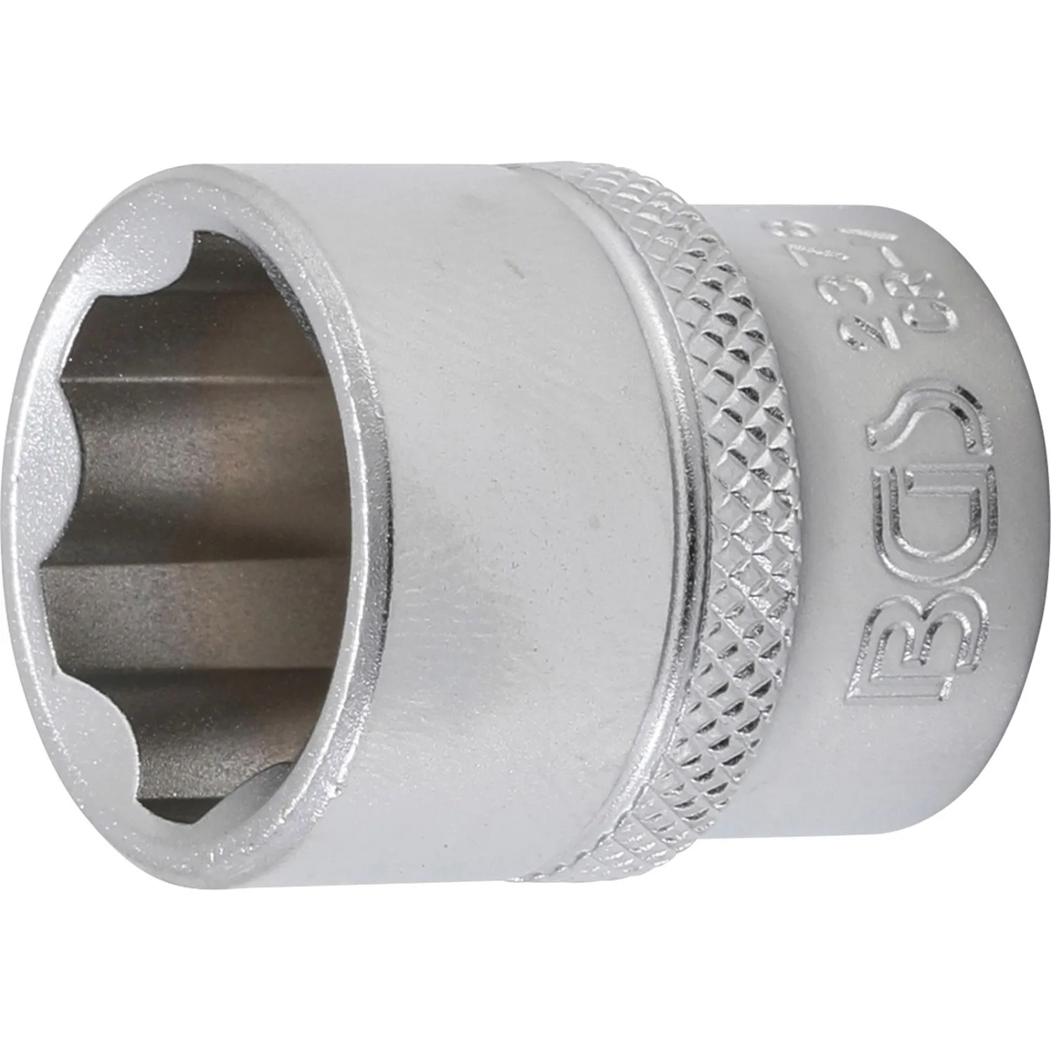 BGS Steckschlüssel Einsatz Super Lock Antrieb Innenvierkant 10 Mm  3 8 Zoll  SW 18 Mm 2378