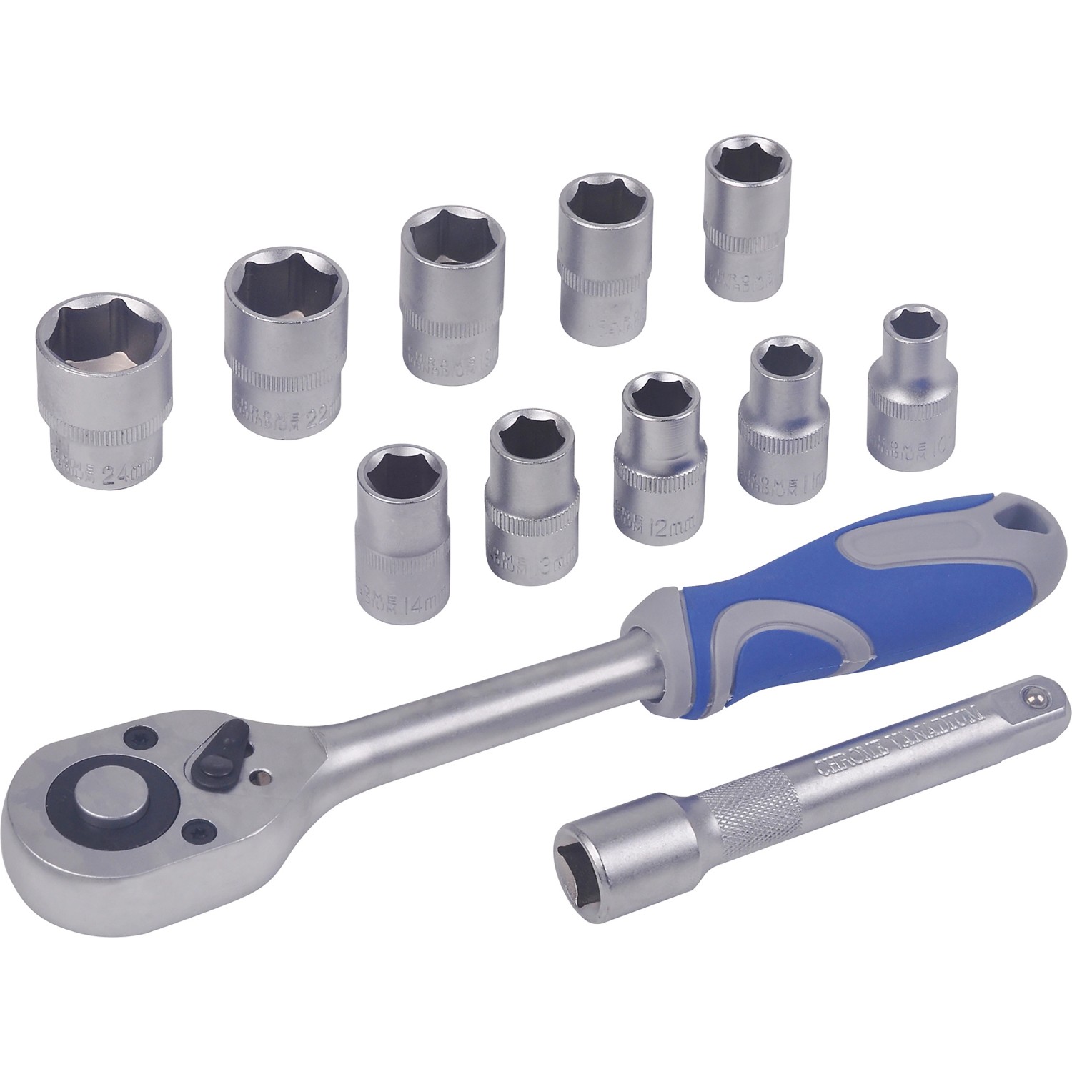 LUX Steckschlüssel Set 12,5 mm (1/2) 12-teilig