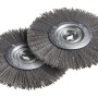 Westfalia Fugenbürsten Set, 2 Nylonbürsten mit Metallaufnahme für Fugenturbo.