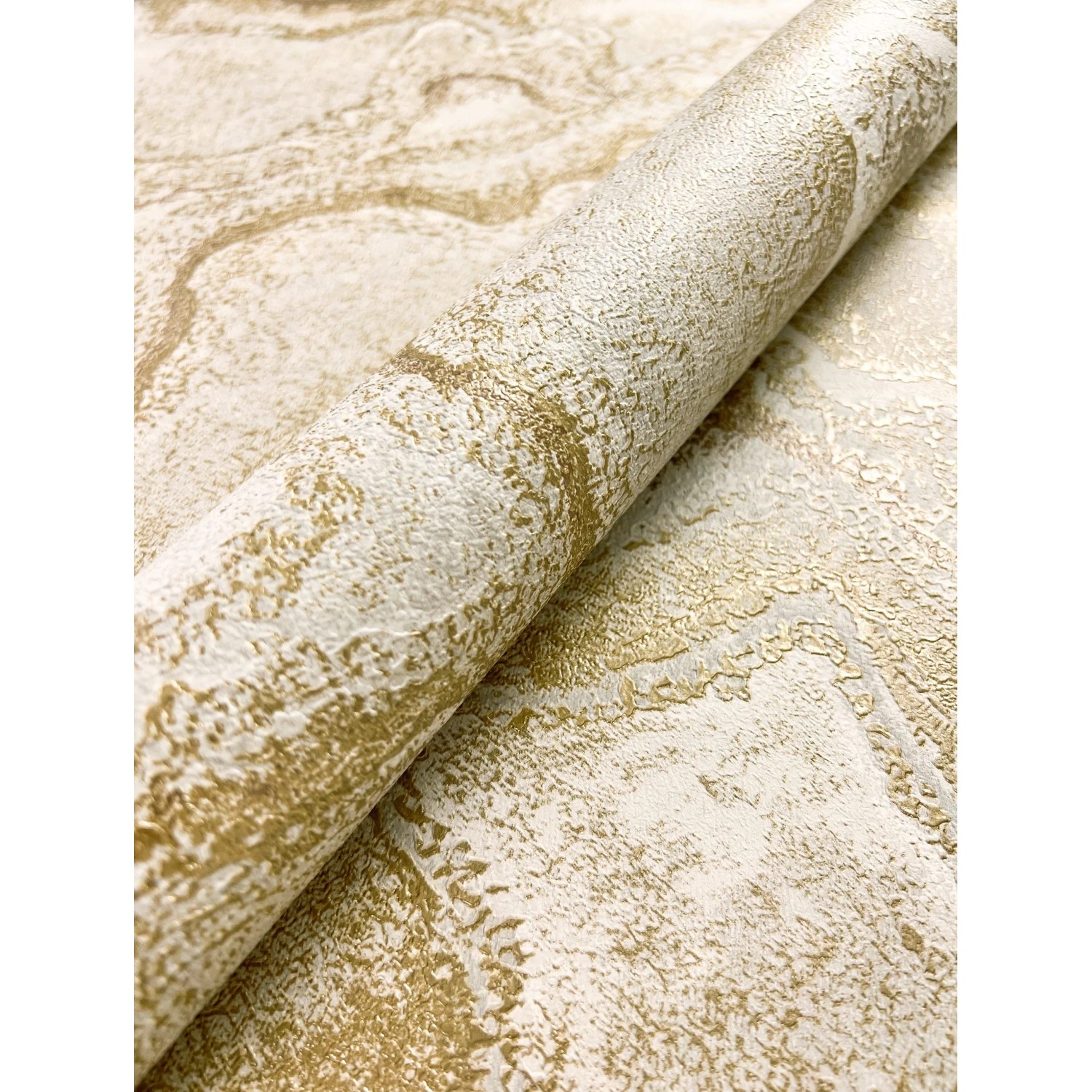 Newroom Vliestapete Dione Gold Marmor Modern FSC® günstig online kaufen